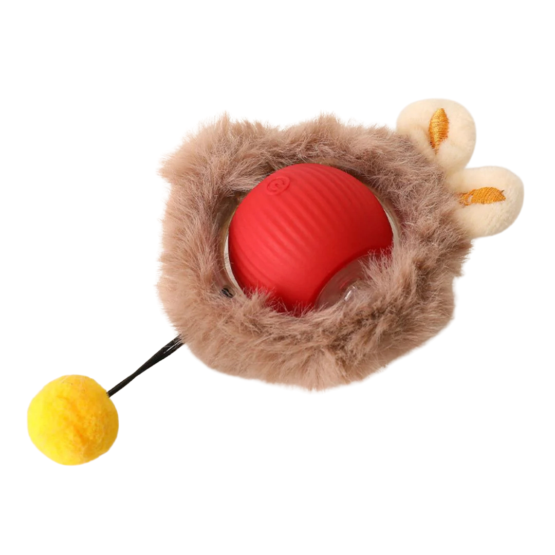 Interaktiver Hundespielball mit Beweglichem Schwanz