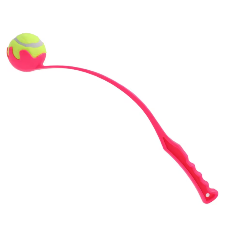 Hunde Ball mit Wurfstab
