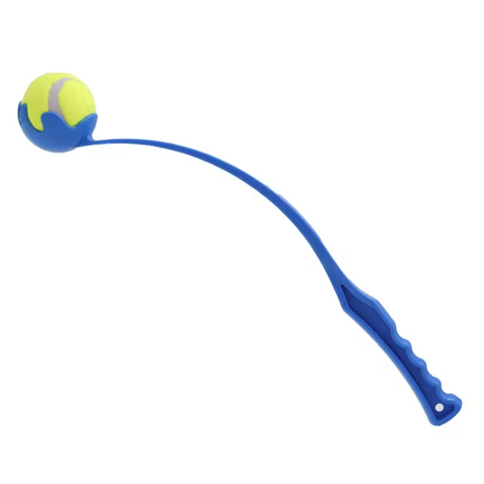 Hunde Ball mit Wurfstab