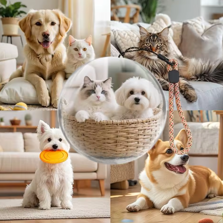 WeihnachtsPfoten – Deine Fotos & Videos in deiner Weihnachtskugel