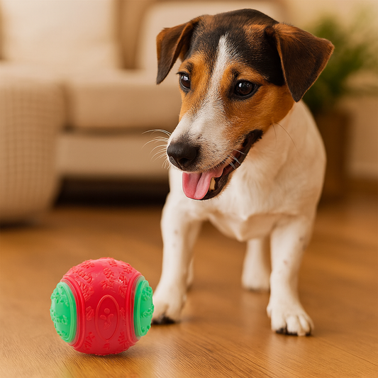 Interaktiver Spielball mit Quitschfunktion